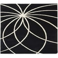 thumbnail image 1 of Surya  Forum Rug- 100% Wool- Hand Tufted- Black/White- 8' SQUARE, 1 of 6