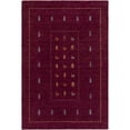 thumbnail image 1 of Surya Gava Hand-Knotted Red/Blue Area Rug, 1 of 3