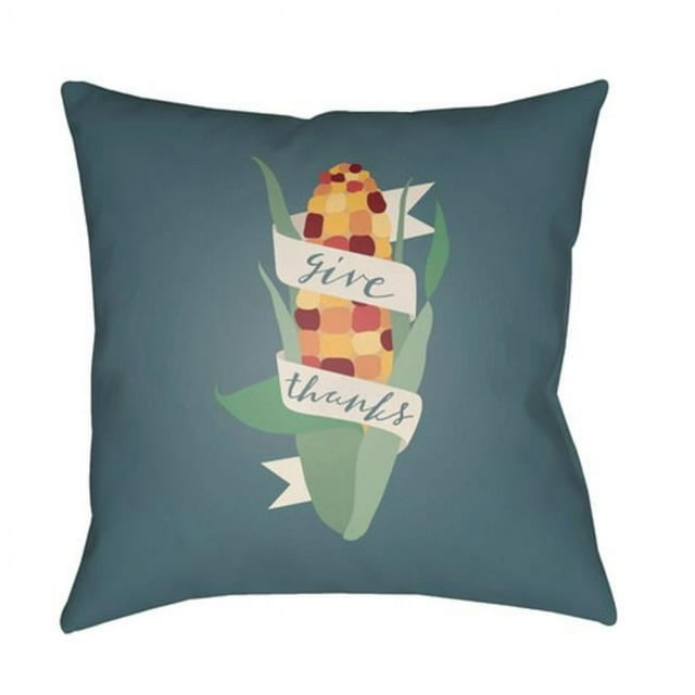 Surya  Corn Medium Throw Pillow - Multicolor - 18 x 18 x 4 in.