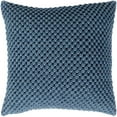 thumbnail image 1 of Surya Godavari GDA-001 20"Hx20"W Square Cotton Pillow Cover in Denim Blue, 1 of 1