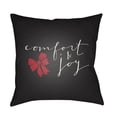 thumbnail image 1 of Surya  Comfort Square Throw Pillow - Black & White - 18 x 18 x 4 in., 1 of 2