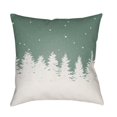 thumbnail image 1 of Surya  Trees Square Throw Pillow - Green & White - 18 x 18 x 4 in., 1 of 2