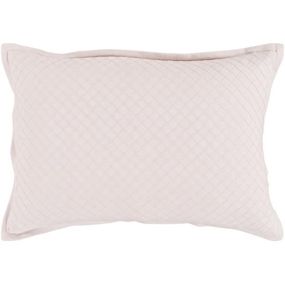 Surya HMD001-1319P Hamden Throw Pillow - Blush - 13 x 19 x 4 in.