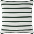thumbnail image 1 of Surya HOL-STRP-1818 Holiday 18" Wide Square Striped Cotton Accent Pillow Cover, 1 of 2