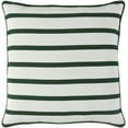 thumbnail image 1 of Surya HOL-STRP-1818 Holiday 18" Wide Square Striped Cotton Accent Pillow Cover, 1 of 2