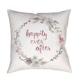 thumbnail image 1 of Surya  Ever After 18 x 18 x 4 in. Throw Pillow - Red - Medium, 1 of 2