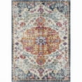 thumbnail image 1 of Surya Harput HAP-1000 144 x 216" Rectangle Fabric Rug in Burnt Orange/Blue/Aqua, 1 of 7
