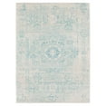 thumbnail image 1 of Surya Harput HAP-1026 47x67" Rectangle Fabric Area Rug in Teal Blue/Light Beige, 1 of 2