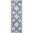 thumbnail image 1 of Harput HAP-1039 2'7" x 7'3" Area Rug in Dark Blue/Ivory/Light Gray/Charcoal, 1 of 5