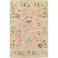 thumbnail image 1 of Surya Hillcrest HIL-9044 24x36" Rectangle Wool Rug in Dusty Pink/Seafoam, 1 of 5