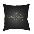 thumbnail image 1 of Surya  Holly Jolly II Square Throw Pillow - Black & White - 18 x 18 x 4 in., 1 of 2