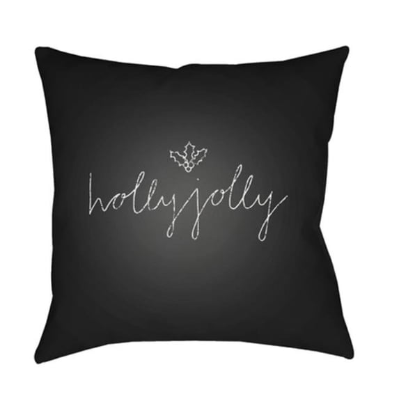 Holly Jolly II 20 x 20 x 4 Throw Pillow