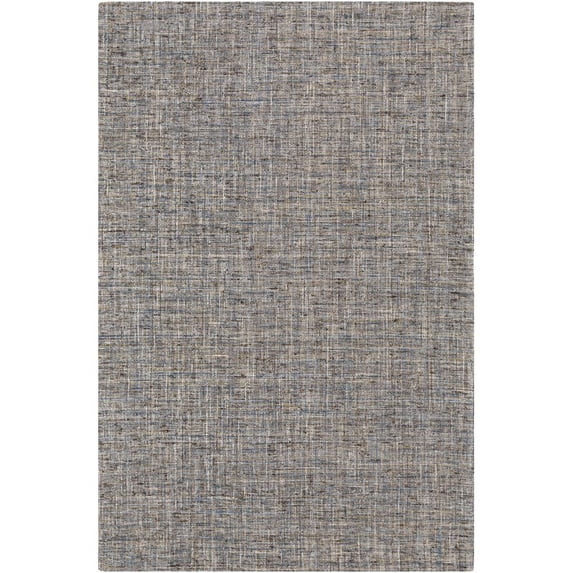 Surya Inola INL-1000 60x90" Rectangle Modern Wool Rug in Dark Brown/Blue/Gray