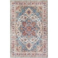 thumbnail image 1 of Surya Iris IRS-2301 30 x 90" Runner Fabric Rug in Blue/Orange/Burgundy, 1 of 4