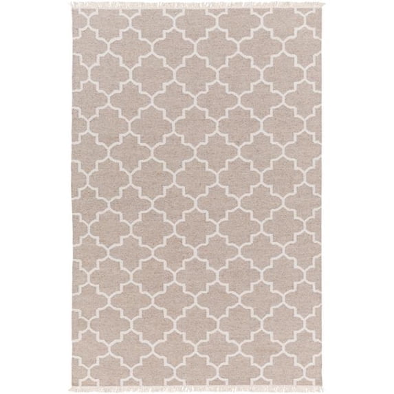 Surya ISL3002-576 Isle Area Rug - Khaki, Cream - 5 x 7 ft. 6 in.