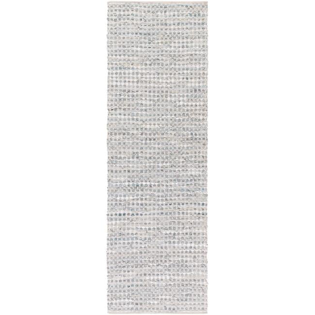 Surya  Jamie Runner Rug - Teal - Teal & Silver Gray - 2 ft. 6 in. x 8 ft.