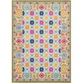 thumbnail image 1 of Surya Jolene JOL-1004 Aqua, Olive 1'6" Corner Sample Rug, 1 of 1