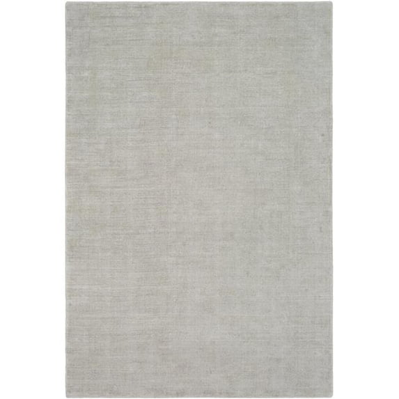 Surya KLE1006-1616 18 in. Klein Solid & Border Sample Area Rug - Sea Foam, Ivory