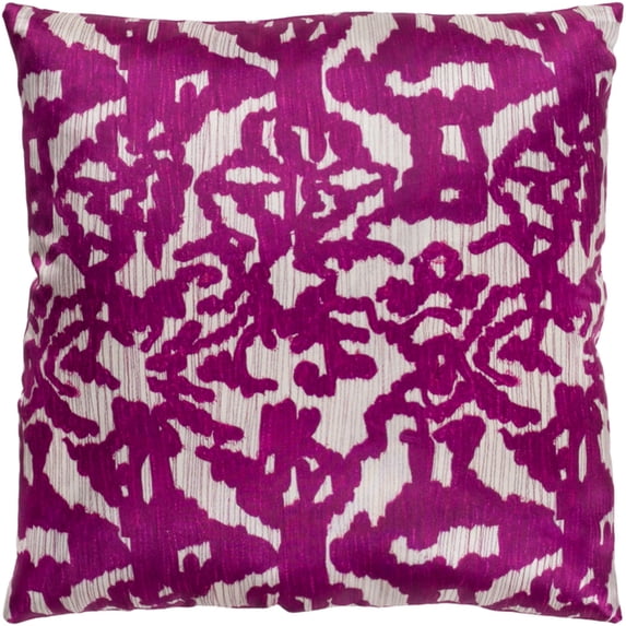 Surya LAM004-2020D Lambent Pillow Kit - Ivory, Bright Purple & Camel - 20 x 20 x 5 in.