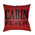 thumbnail image 1 of Surya LGCB-FVR-1818 Lodge Cabin 18" Wide Square "Cabin Fever" Polyester Outdoor Accent, 1 of 7
