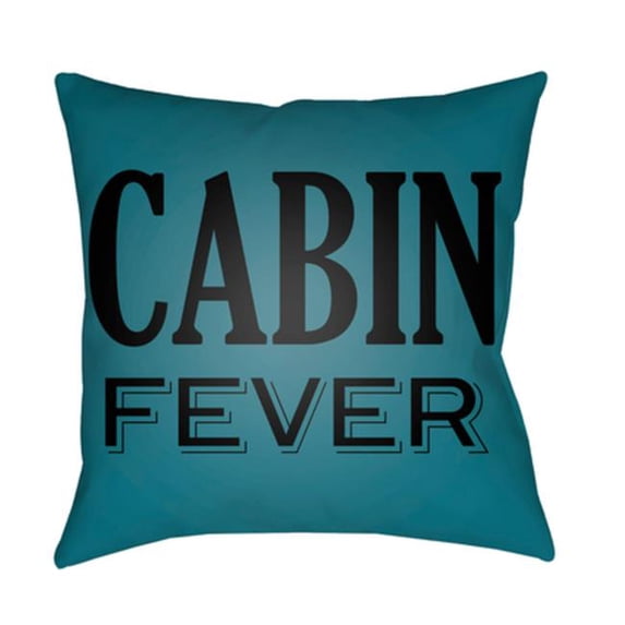 Artistic Weavers Lodge Cabin Cabin Fever Pillow Poly Filled 20' x 20'