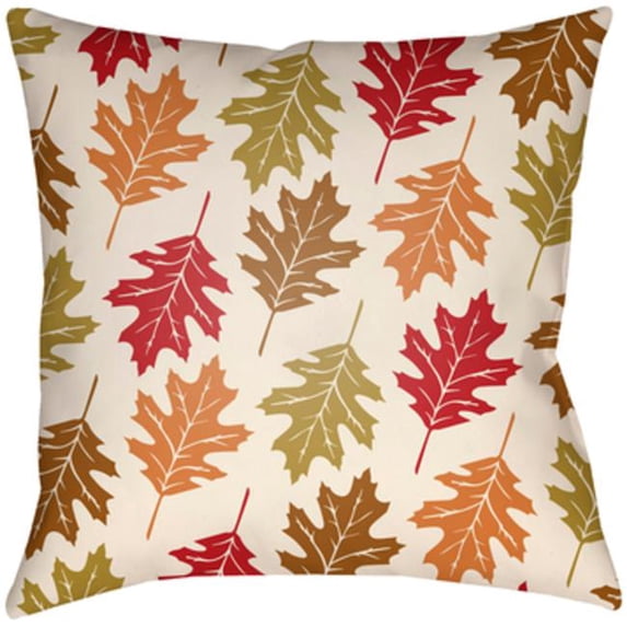 Artistic Weavers Lodge Cabin Autumn Pillow Poly Filled 16' x 16'