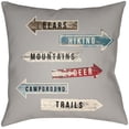 thumbnail image 1 of Surya Lodge Cabin Pillow Cover With Multi-Colored Finish LGCB2067-1616, 1 of 2