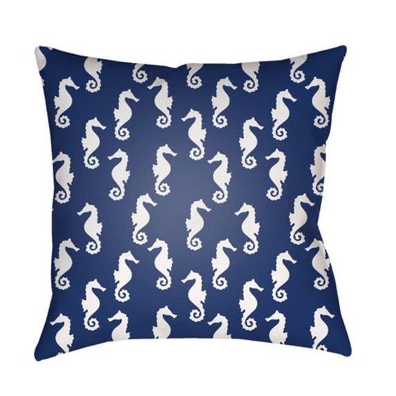 Surya Sea 18 x 18 x 4 in. Throw Pillow - Medium