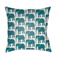 thumbnail image 1 of Artistic Weavers LOTA1409-1424 Artistic Weavers Lolita Elephant Poly Filled Pillow - 14 x 24 ft., 1 of 1