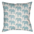 thumbnail image 1 of Artistic Weavers LOTA1410-2222 Lolita Square Pillow, Light Blue & Ivory - 22 x 22 ft., 1 of 7