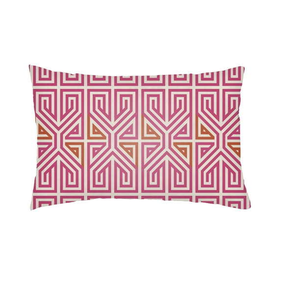 Indoor Outdoor LOTA1250-1424 Lumbar 24" x 14" Pillow Cover + Polyfill