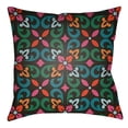 thumbnail image 1 of Artistic Weavers LOTA1312-2626 Lolita Square Pillow, Teal & Kelly Green - 26 x 26 ft., 1 of 5