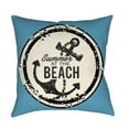 thumbnail image 1 of Surya LTCH-ANCHRBCH-1818 Litchfield 18" Wide Square Novelty "Summer At The Beach", 1 of 1
