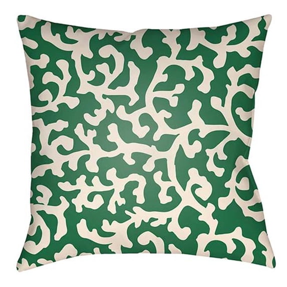 Indoor Outdoor LTCH1384-2020 Square 20" x 20" Pillow Cover + Polyfill