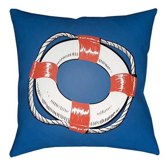 Artistic Weavers Litchfield Life Saver Pillow Poly Filled 22' x 22'