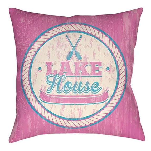 Artistic Weavers Litchfield Lake Pillow Poly Filled 16' x 16'