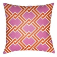 thumbnail image 1 of Artistic Weavers LTCH1104-2222 Litchfield Square Pillow, Fuchsia & Bright Orange - 22 x 22 ft., 1 of 7