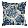 thumbnail image 1 of Artistic Weavers LTCH1376-1616 Litchfield Square Pillow, Navy Blue & Ivory - 16 x 16 ft., 1 of 7