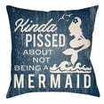 thumbnail image 1 of Artistic Weavers LTCH1535-1616 Litchfield Square Pillow, Navy Blue & Ivory - 16 x 16 ft., 1 of 7