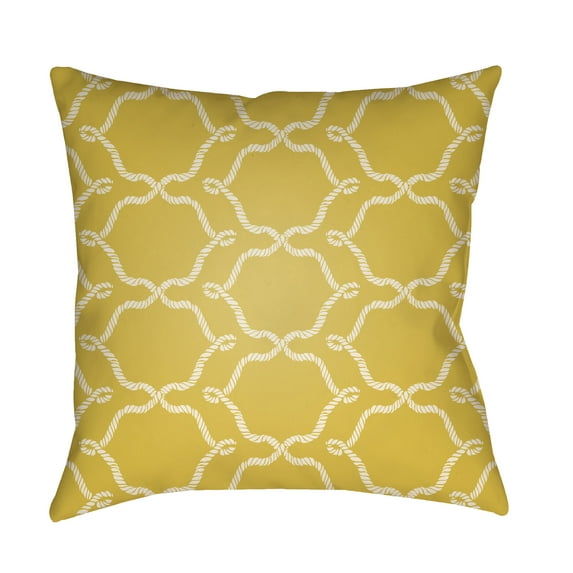 Surya LTCH-RPE-1616 Litchfield 16" Wide Square Ogee Polyester Outdoor Accent Pillow Cover