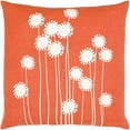 thumbnail image 1 of Surya Lachen LHN-010 18 x 18" Polyester Fill Pillow Kit in Burnt Orange/Cream, 1 of 4