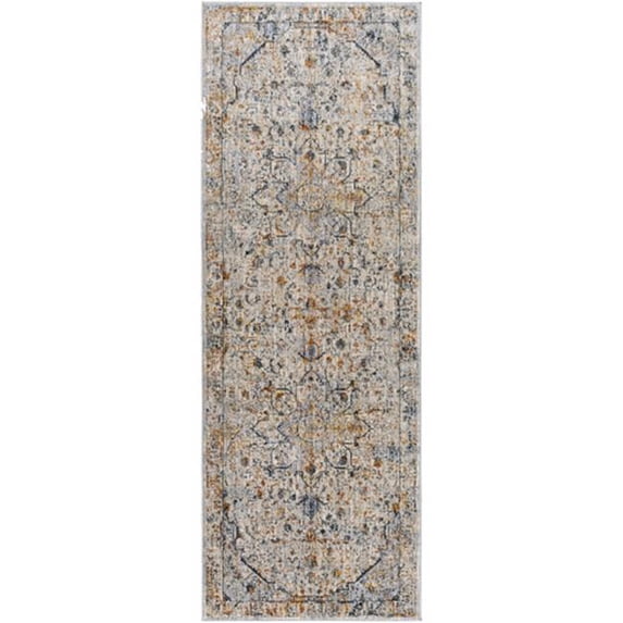 Laila Machine Woven Traditional Rugs in Teal