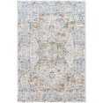 thumbnail image 1 of Surya Laila LAA-2312 94x123" Rectangle Traditional Fabric Rug in Teal Blue/Cream, 1 of 7