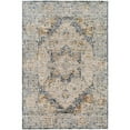 thumbnail image 1 of Surya Laila LAA-2313 120x168" Rectangle Traditional Fabric Rug in Cream/Teal, 1 of 7