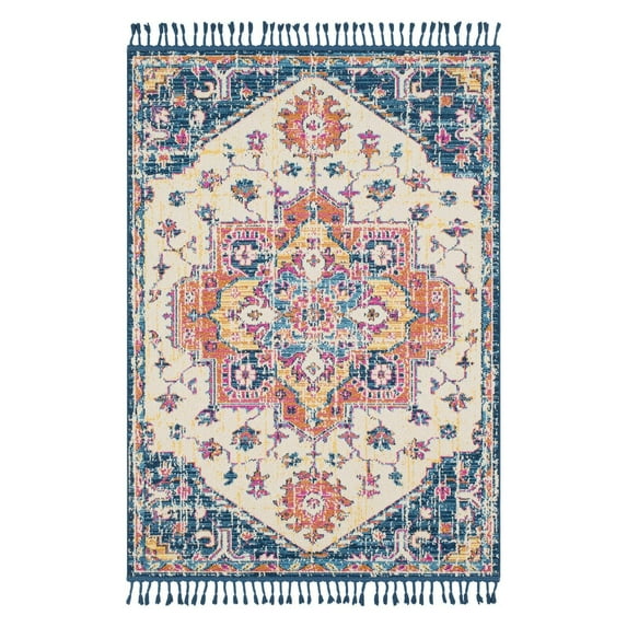 Surya Love Indoor Area Rug - Navy / Sky Blue