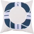 thumbnail image 1 of Surya Rain Poly Fill 26" Square Pillow in Blue and Gray, 1 of 2