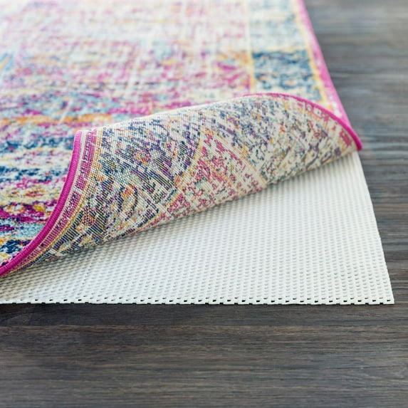 Surya Luxury Grip PVC 2' x 4' Rug Pad With Light Grey Finish LXG-24