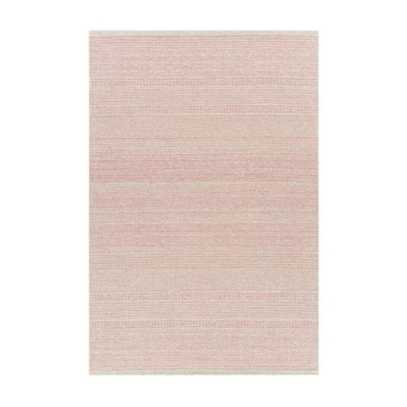 Surya Maroc MAR-2324 108 x 144" Rectangle Modern Wool Rug in Rose Pink/Cream