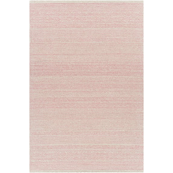 Maroc Hand Tufted Global Rugs in Rose