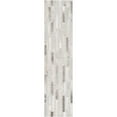 thumbnail image 1 of Surya Medora MOD-1016 24 x 96" Runner Leather Area Rug in Light Gray/Brown, 1 of 6